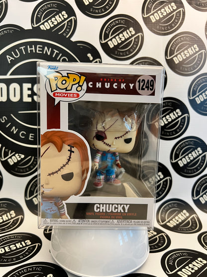 Funko Pop! Bride of Chucky - Chucky #1249 W/Protector