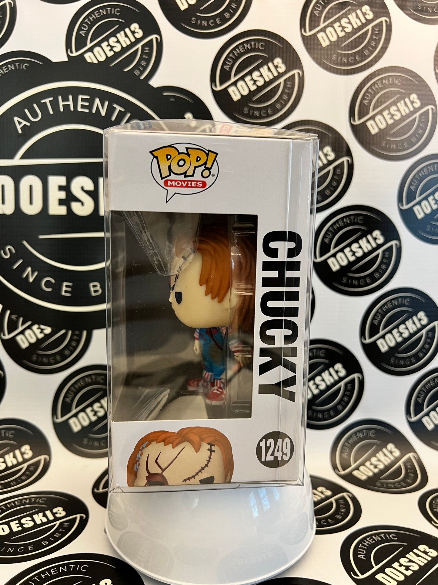 Funko Pop! Bride of Chucky - Chucky #1249 W/Protector