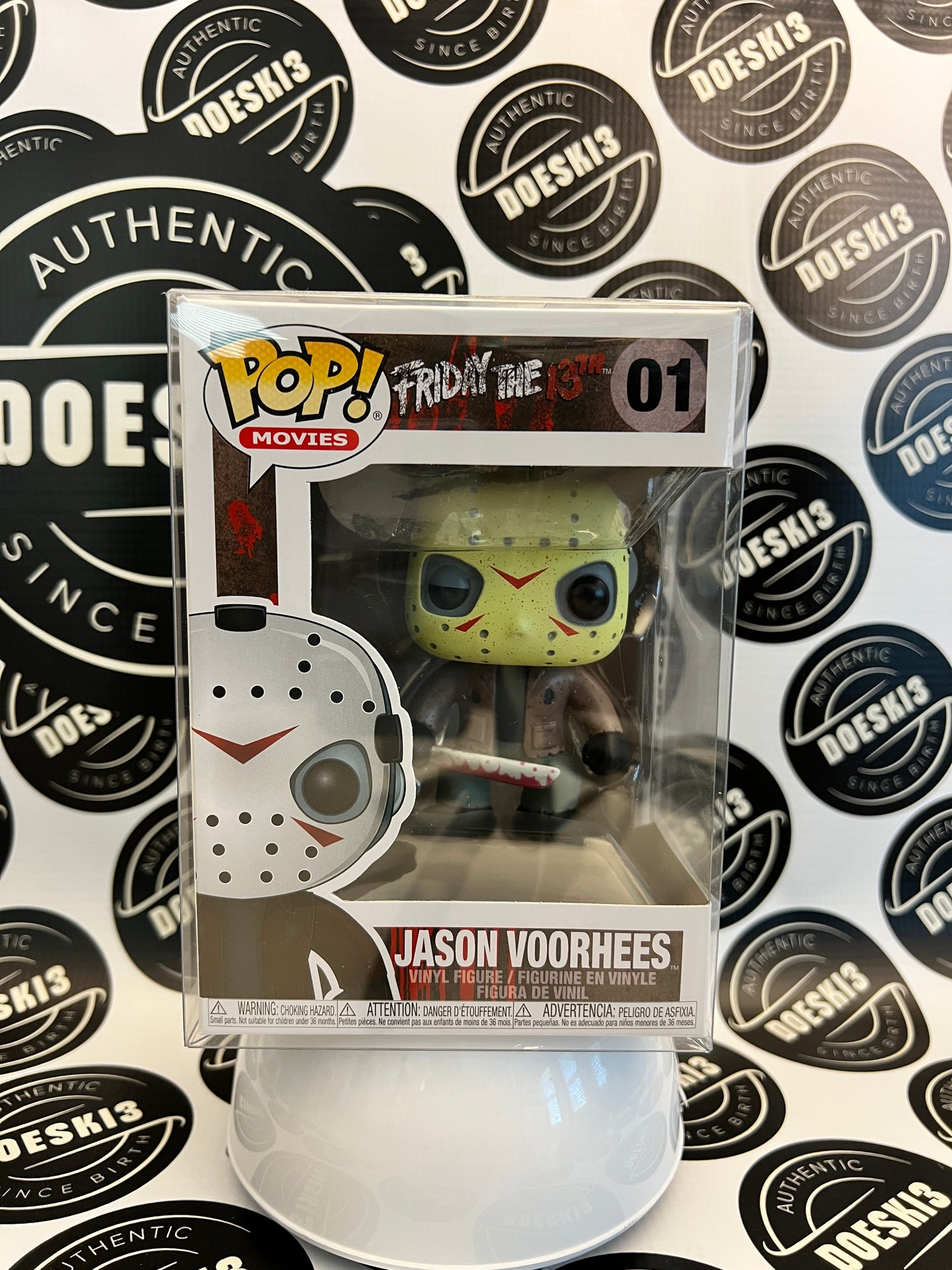 Funko Pop! Jason Voorhees #01 Friday the 13th W/Protector