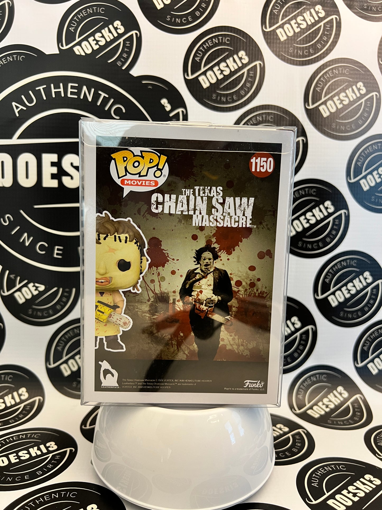 Funko Pop! Texas Chainsaw Massacre  Leatherface #1150 W/Protector