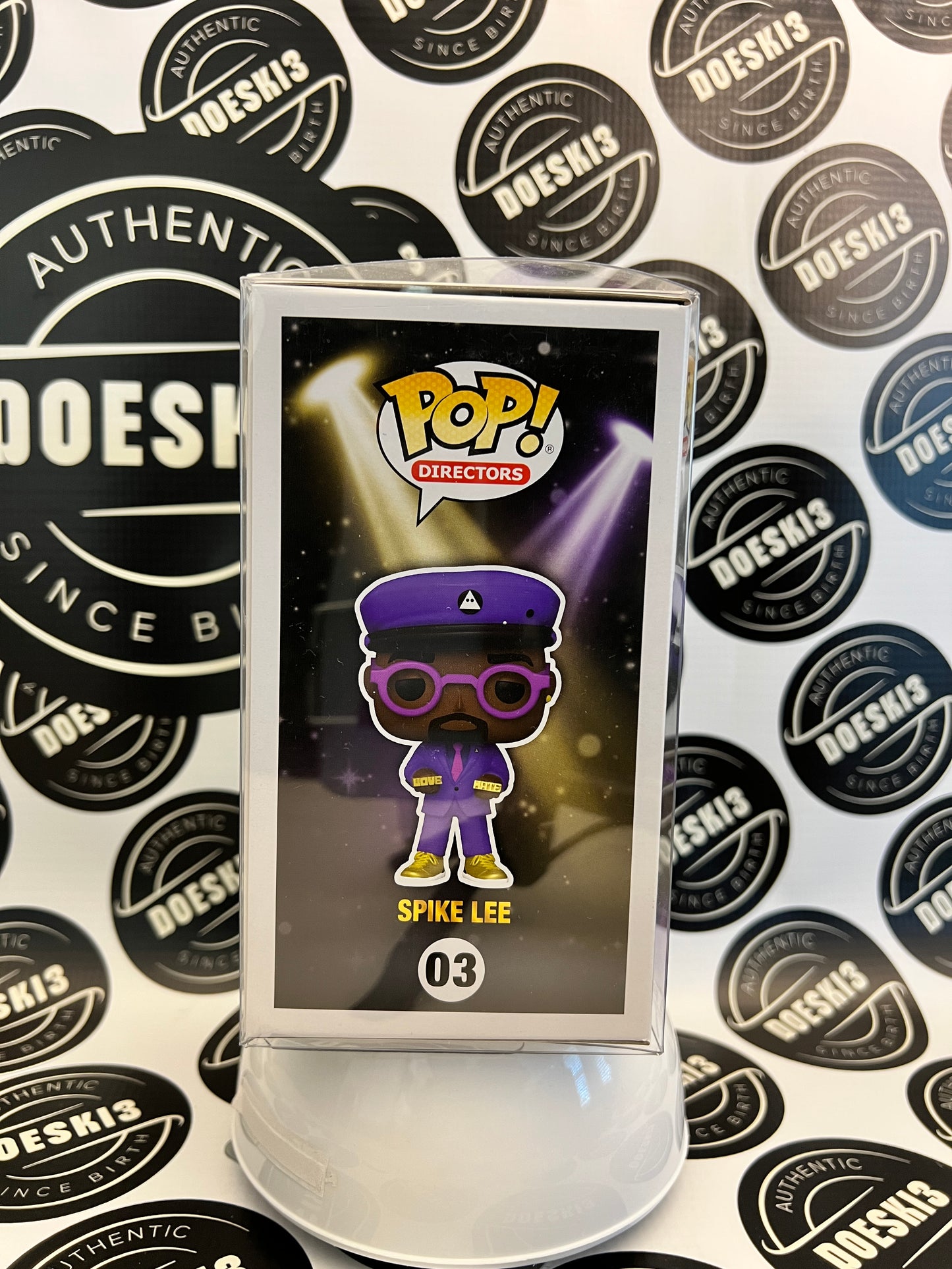 Funko Pop! Spike Lee with Purple Suit #03 Directors  W/Protector