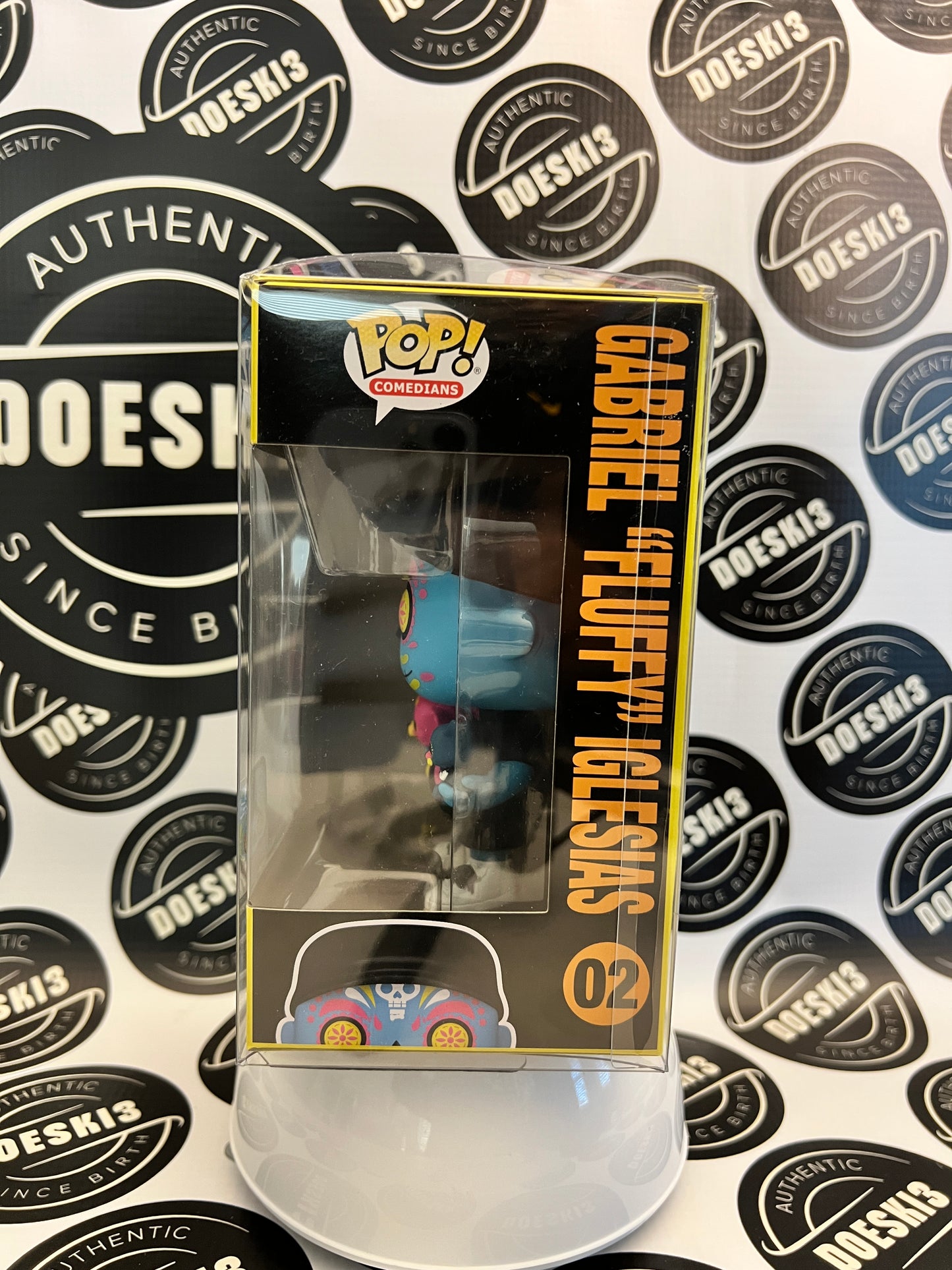 Funko Pop! Gabriel "Fluffy" Iglesias #02 BlackLight Comedians W/Protector