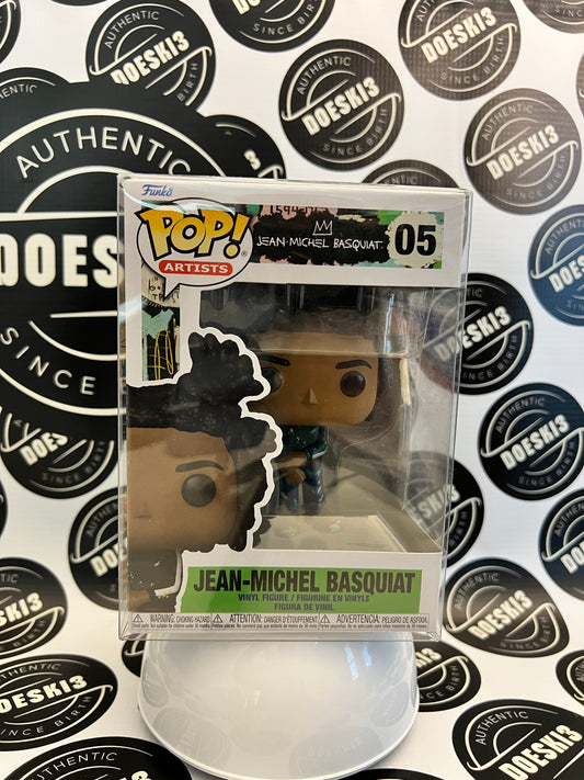 Funko Pop! Artists: Jean-Michel Basquiat #05 Vaulted pop W/Protector