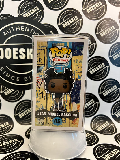 Funko Pop! Artists: Jean-Michel Basquiat #05 Vaulted pop W/Protector