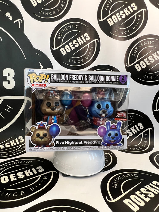 Funko Pop! - Five Nights at Freddys Balloon Freddy & Balloon Bonnie 2 Pack (TargetCon)