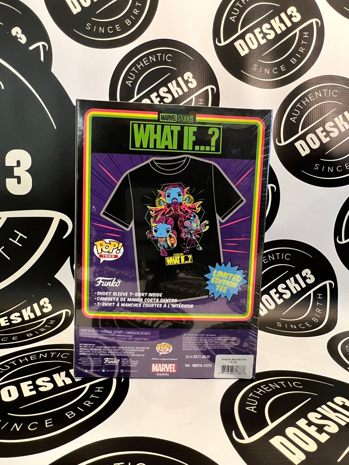 Funko Tees Marvel Studios What If...? 2X T-Shirt Sealed