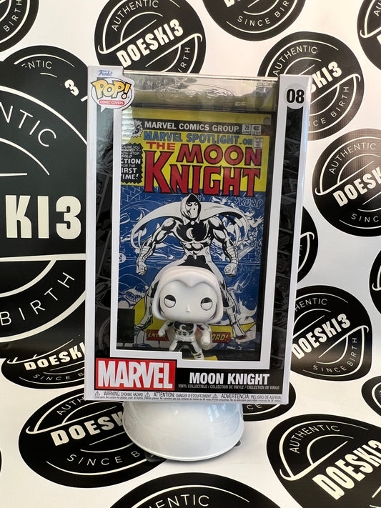 Funko Pop! Moon Knight #08 Comic Book Cover.