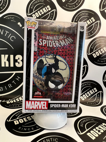 Funko Pop! Comic Covers Marvel #19 Spider-Man #300 Target Con Exclusive