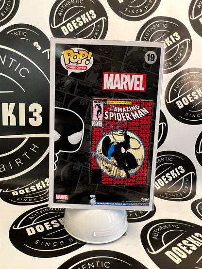 Funko Pop! Comic Covers Marvel #19 Spider-Man #300 Target Con Exclusive