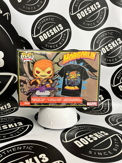 Funko Pop! Hobgoblin Glow In The Dark Target Exclusive Box Set With 2XL T-Shirt