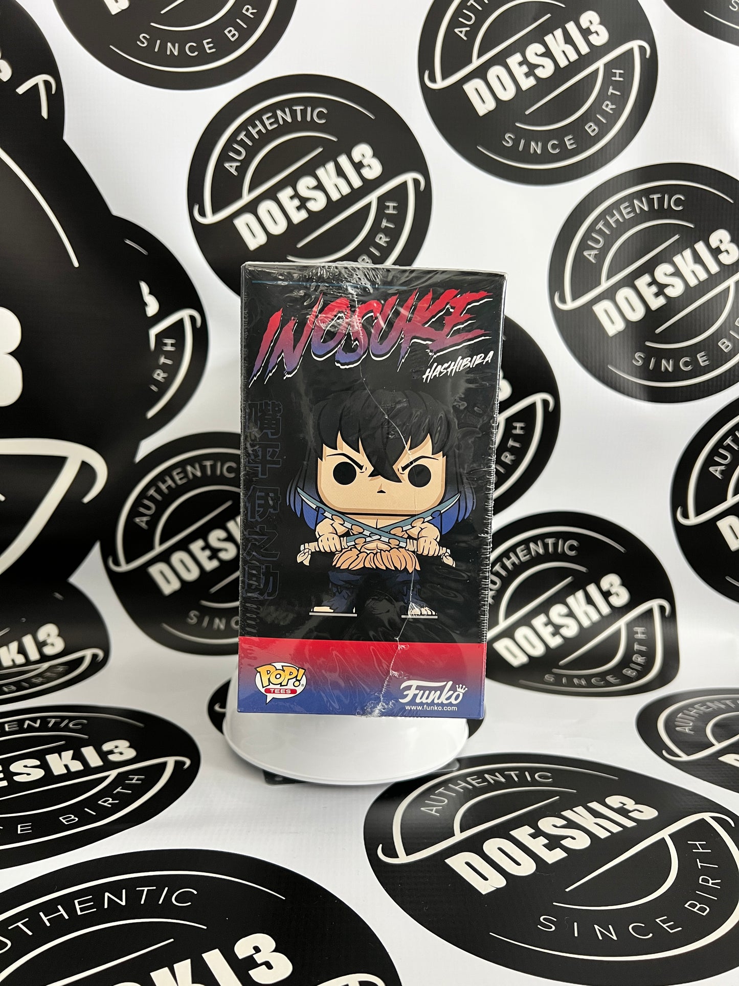 Funko Pop & T-Shirt Demon Slayer - INOSUKE HASHIBIRA 2XL GameStop Exclusive