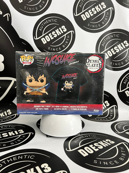 Funko Pop & T-Shirt Demon Slayer - INOSUKE HASHIBIRA 2XL GameStop Exclusive