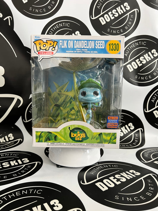 Funko Pop! Deluxe Flik on Dandelion Seed #1330 (2023 Wondrous Convention)