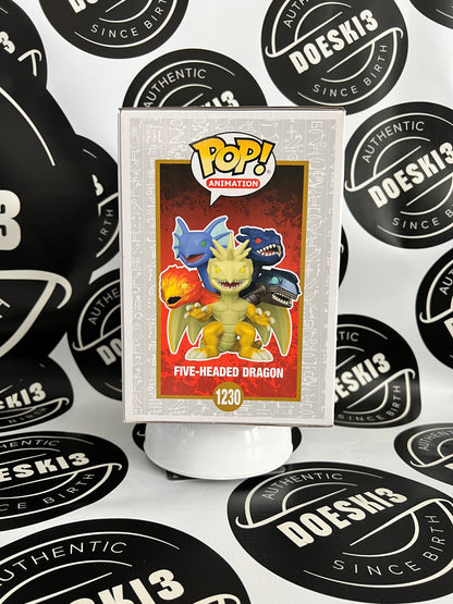 Funko Pop! 6" Yu-Gi-Oh! #1230 Five-Headed Dragon 2022 Fall Convention