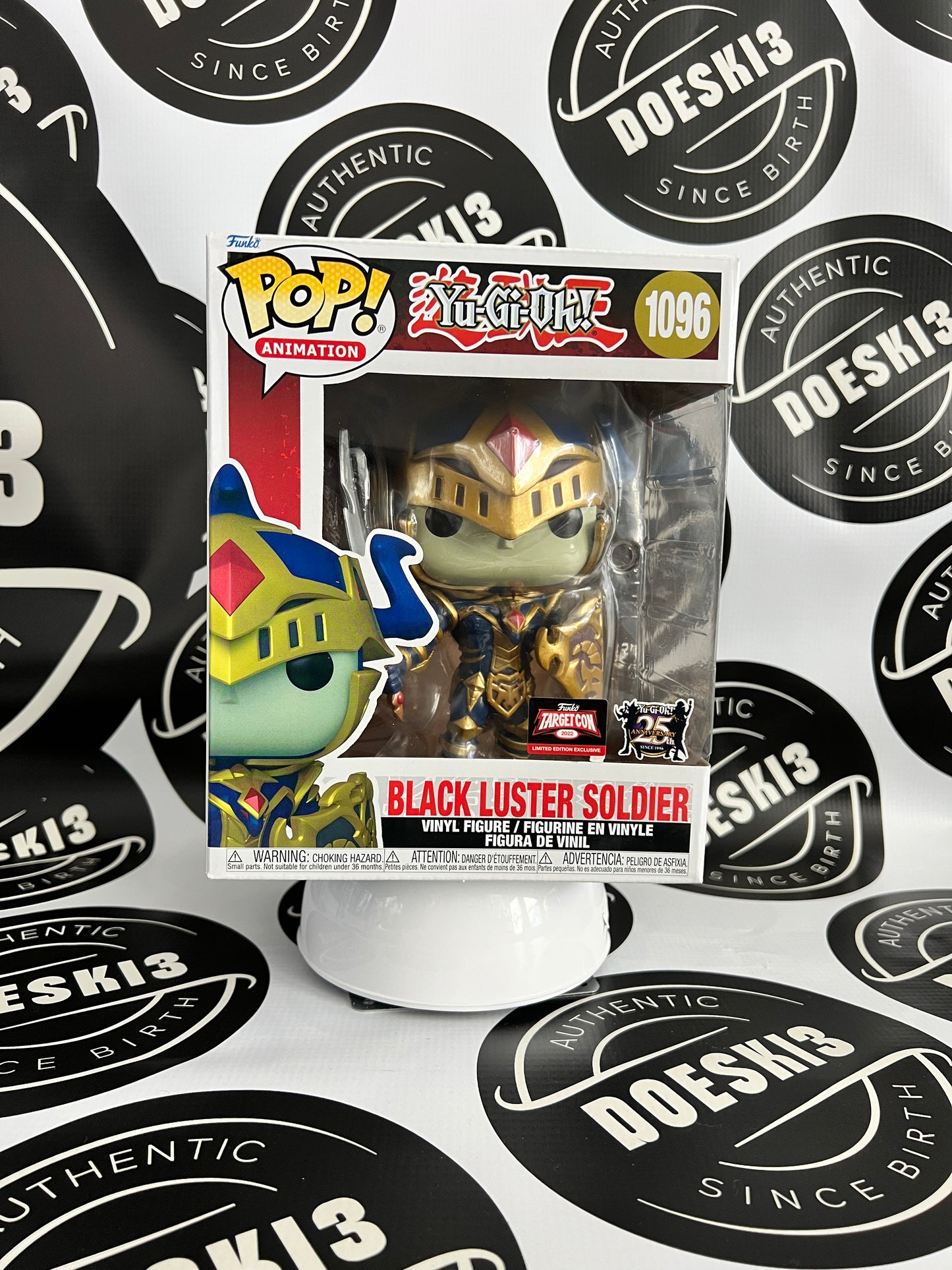 Funko Pop! 6" Yu-Gi-Oh! Black Luster Soldier #1096 TargetCon Exclusive