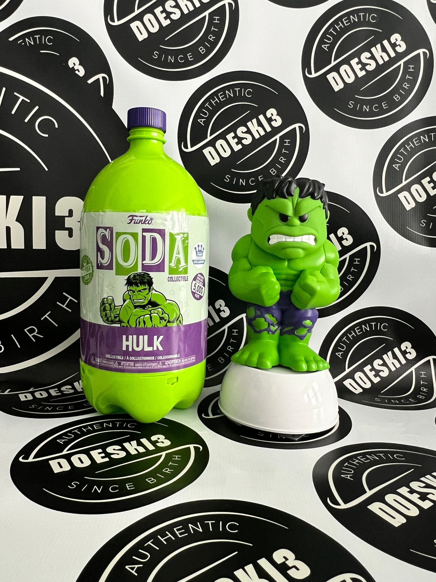 Funko Soda 3 Liter The Hulk Funko Exclusive (Opened can)