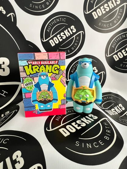 Bearly Krang Glow GITD Blue Bearly Available Ninja Turtles TMNT LE100