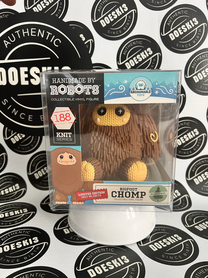 Handmade By Robots Abominable Toys Bigfoot Chomp Exclusive LE 96 Scented W/Protector