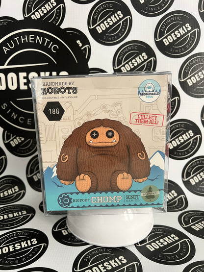 Handmade By Robots Abominable Toys Bigfoot Chomp Exclusive LE 96 Scented W/Protector