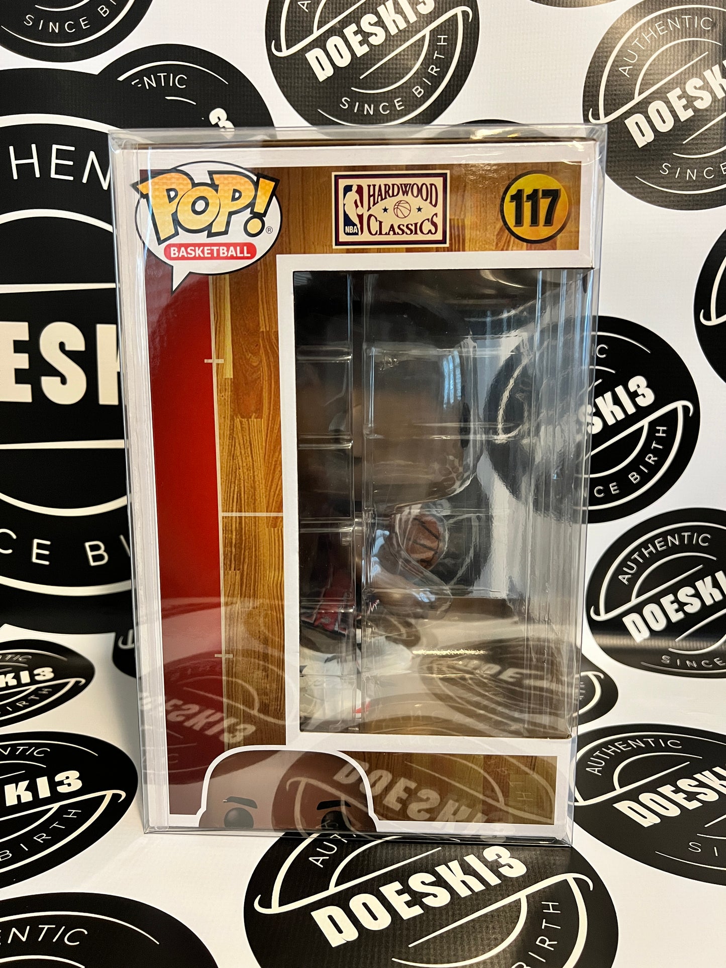 Funko Pop! NBA Basketball Team USA Michael Jordan #117 Walmart Exclusive Jumbo W/Protector