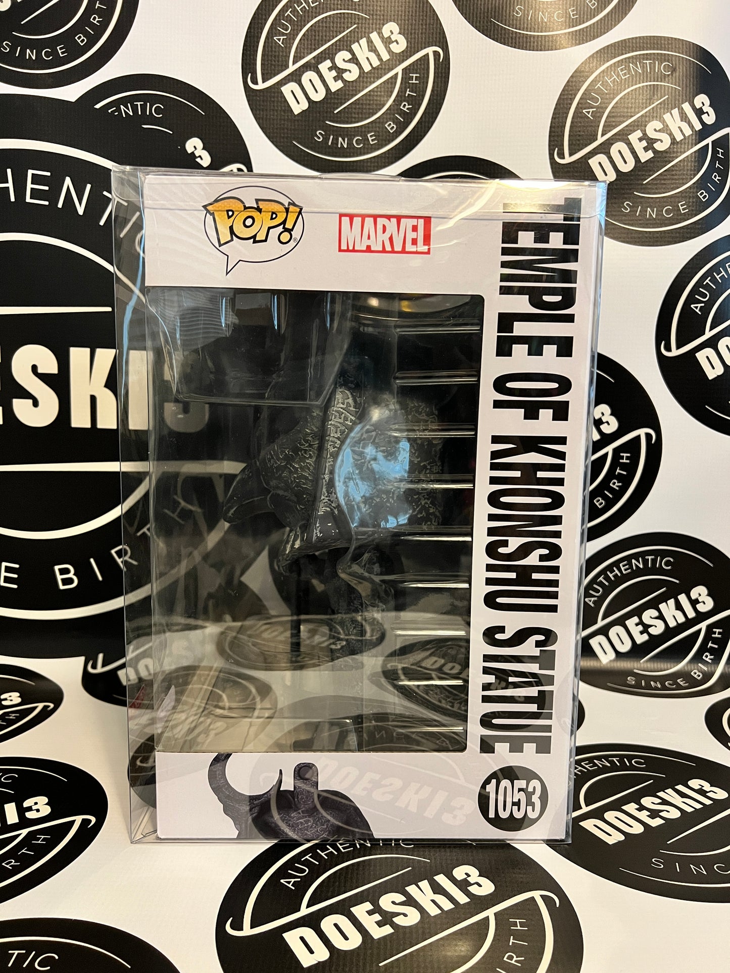 Funko Pop! Moon Knight Temple of Khonshu Statue #1053 Jumbo 10in Target Exclusive. W/Protector