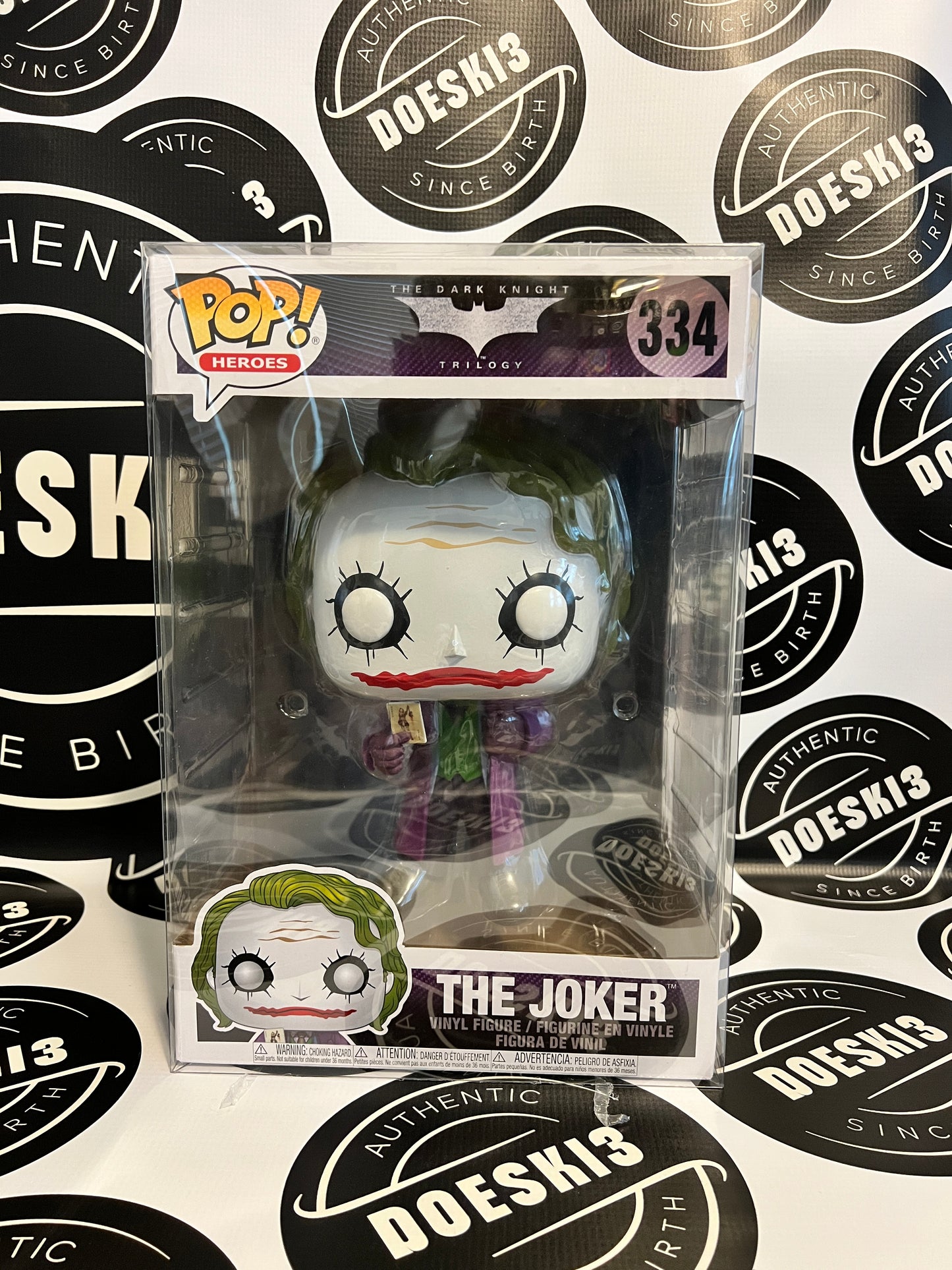 Funko Pop! The Joker #334 Jumbo DC Universe - (10 inch) W/Protector