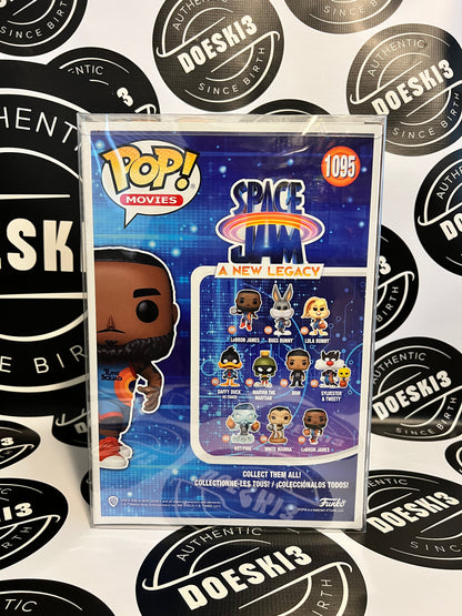 Funko Pop! LeBron James Space Jam #1095 10in Jumbo Pop Walmart Exclusive W/Protector