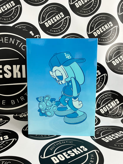 Superplastic Heartbreaker AKA HB x Vince Staples Blue Figure (Unopened Box)