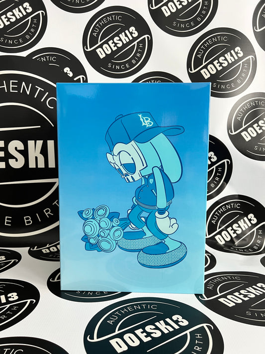 Superplastic Heartbreaker AKA HB x Vince Staples Blue Figure (Unopened Box)
