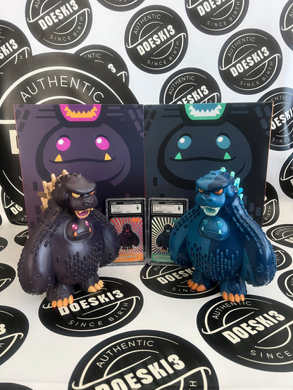 SDCC 2024 Godzilla & NYCC 2024 Heat Ray Godzilla Chomp Plastic Empire Exclusive