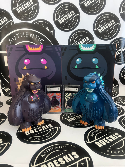 SDCC 2024 Godzilla & NYCC 2024 Heat Ray Godzilla Chomp Plastic Empire Exclusive
